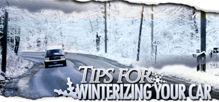 Tips for Winterizing your Car
