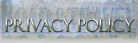 Road & Travel - Privacy Policy