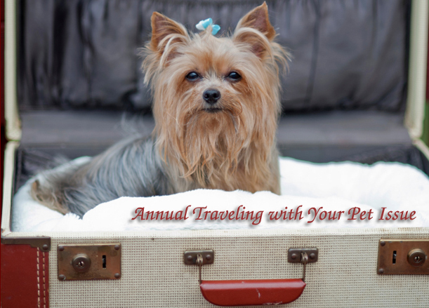 RTM's Annual Traveling with Your Pet Issue : How to Keep Your Furry Friends from Freaking Out on the Road