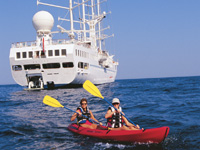 Wind Star Cruises Kayaking Excursion