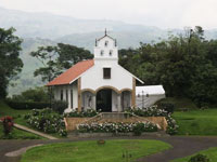 The chapel at Villa Blanca Cloud Forest Hotel Spa and Nature Reserve