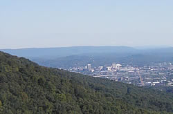 View from Lookout Mountain's Lover's Leap at Rock City