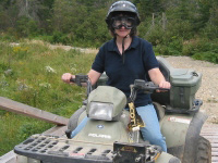 Riding my ATV