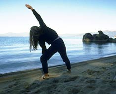 Lake Tahoe yoga