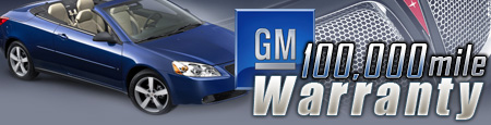 ROAD & TRAVEL Auto News: GM's 100,000 Mile Warranty on 2007 Cars and Trucks