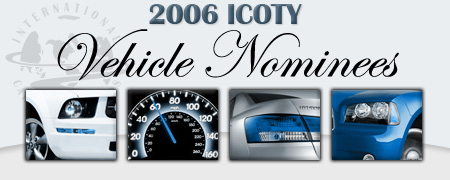2006 ICOTY Vehicle Nominees