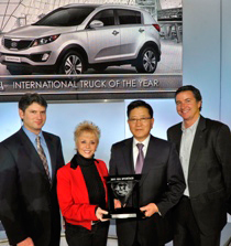 2011 International Truck of the Year - Presented to Kia Sportage