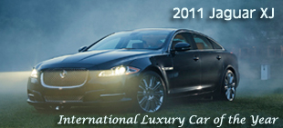 2011 Jaguar XJ Sedan - 2011 International Luxury Car of the Year