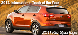 2011 Kia Sportage Named 2011 International Truck of the Year