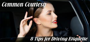 8 Tips for Driving with Common Courtesy