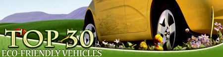Top 30 Eco-Friendly Vehicles