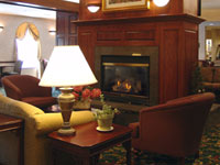 Homewood Suites Fireplace