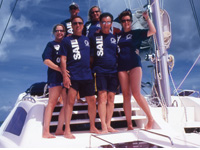 Our Crew aboard the Yacht