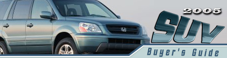 Honda Pilot - 2005 SUV Buyer's Guide