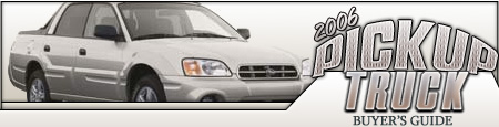 Subaru Baja - 2006 Pickup Truck Buyers Guide