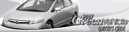 2007 Honda Civic GX Natural Gas Vehicle