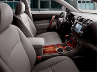 009 Toyota Highlander Hybrid Interior