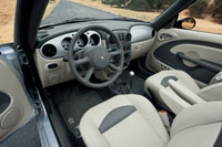 2005 Chrysler PT Cruiser Convertible - Interior View