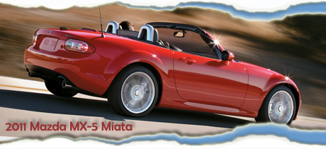 2011 Mazda MX-5 Miata New Car Review by Martha Hindes
