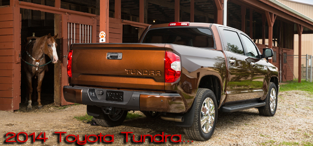 Road & Travel Magazine's October 2013 Issue - Featured 2014 Toyota Tundra Pick Up Truck Road Test written by Martha Hindes