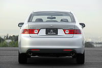 2004 Acura TSX rear view