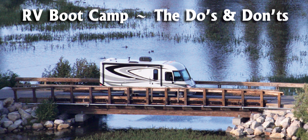 RV Boot Camp - The Do's & Don'ts of RV Life - Image by Gorving.com