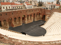Inside the Roman Odeon