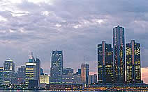 The Detroit Skyline
