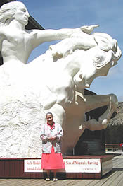 Scale Model of Crazy Horse Carving